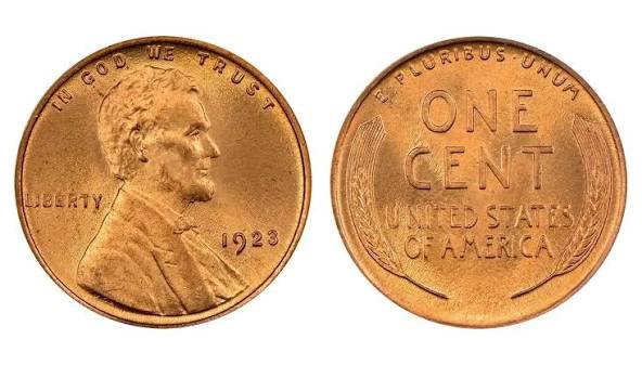 A wheat cent found while coin roll hunting