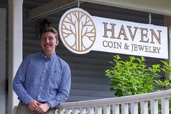 Matt Pavia, owner of Haven Coin & Jewelry