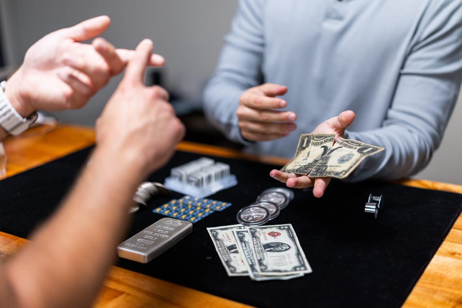 Same-day payment for coins and silver bullion at Haven Coin & Jewelry, Hamden CT