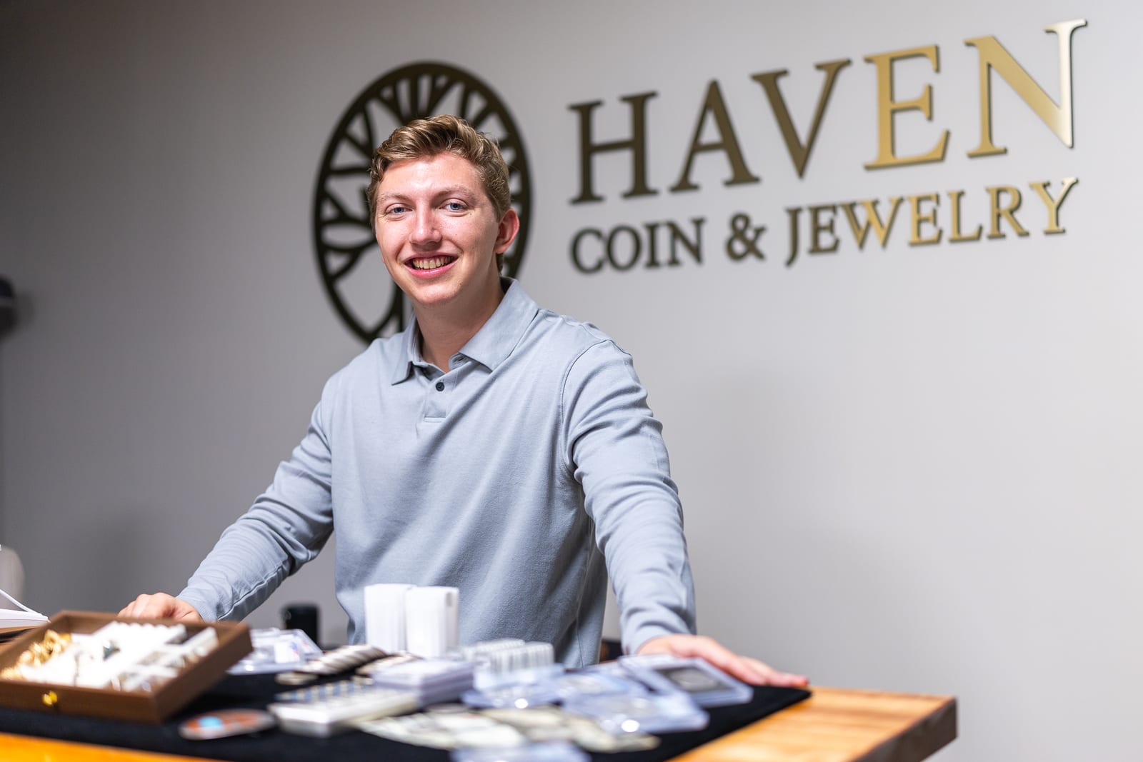 Haven Coin & Jewelry cash offer for coins and currency
